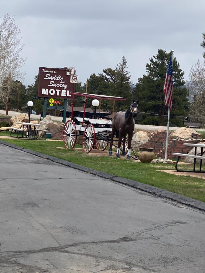 Saddle & Surrey Motel Estes Park Buitenkant foto